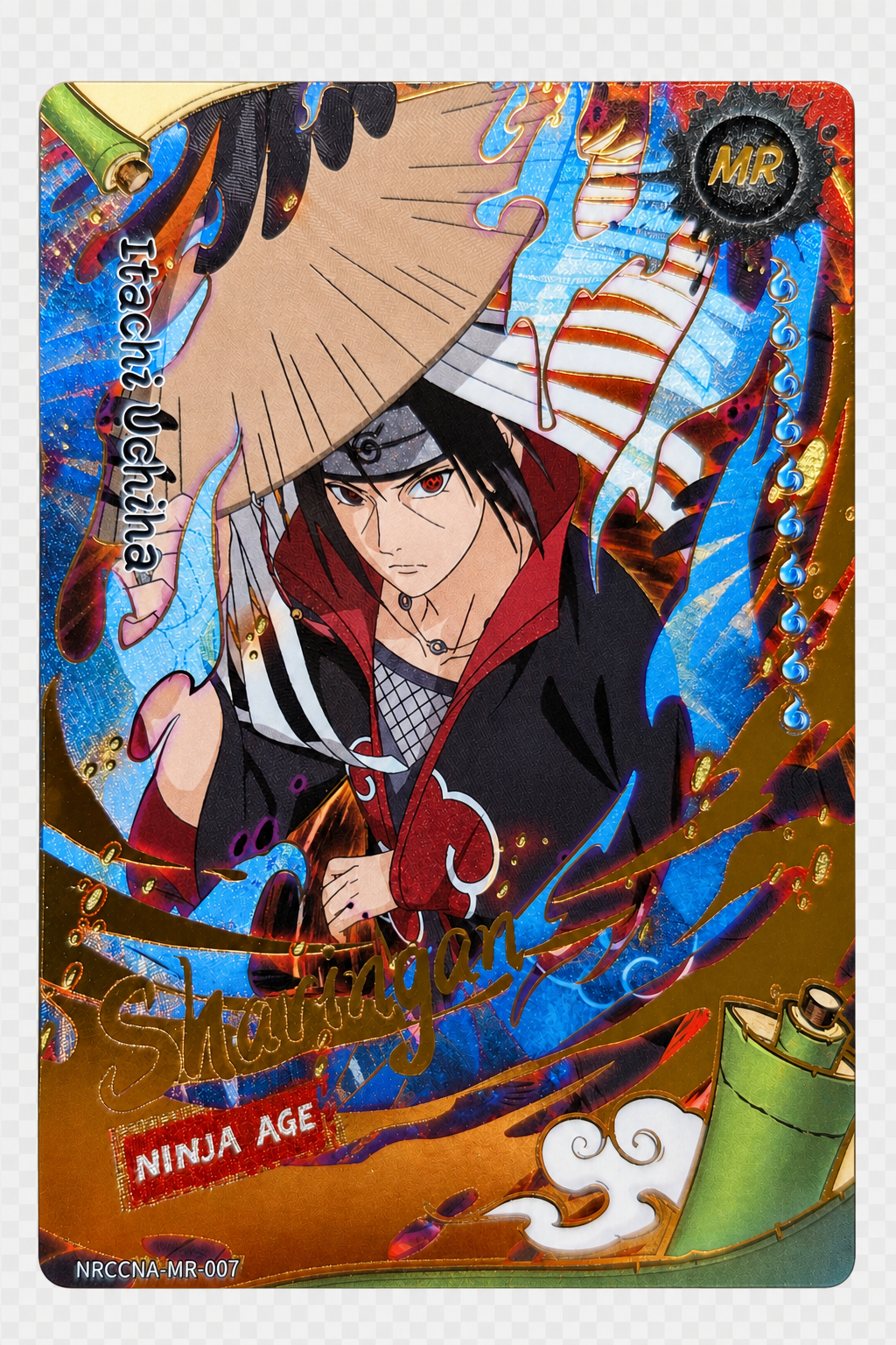 Itachi Uchiha MR-007 Kayou collectible card