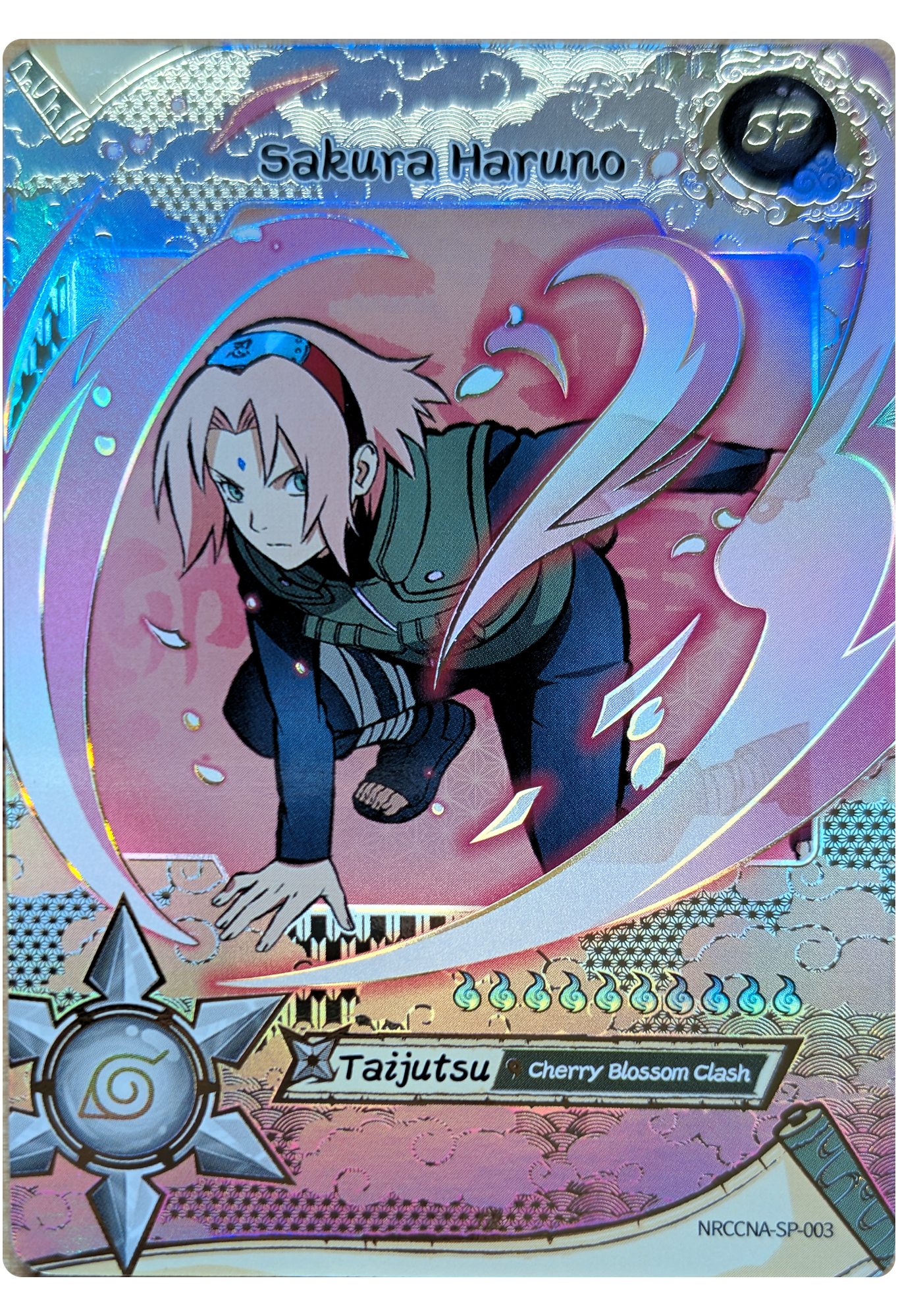 Sakura Haruno SP-003 collectible card artwork